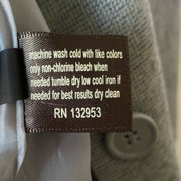 The Limited Women's‎ Gray Tweed Single Breasted Blazer SZ 6 - Picture 4 of 13